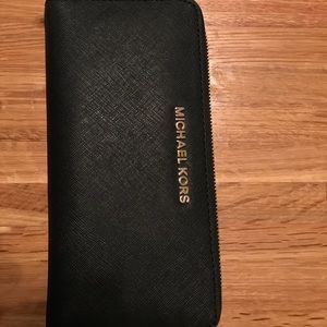 MK Black Wallet